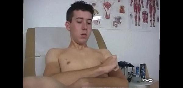  College boy physicals private gay xxx Stroking my sausage as rigid as